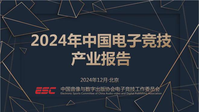 2024中国电竞产业报告：收入星空体育官网2756亿成都办赛全国第二